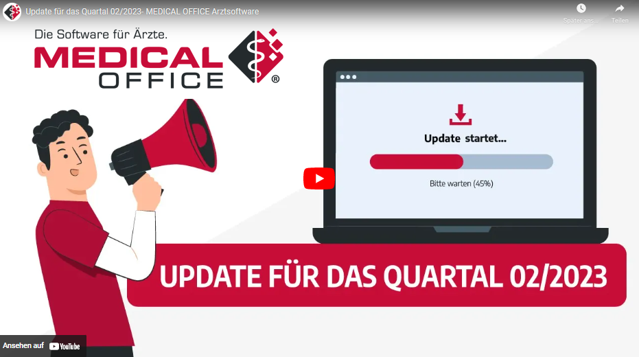 MEDICAL OFFICE Updtae für das Quartal 02/2023