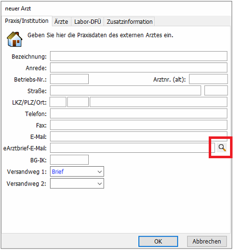 Pflege Der MO-Adressliste Per KIM-Verzeichnisdienst